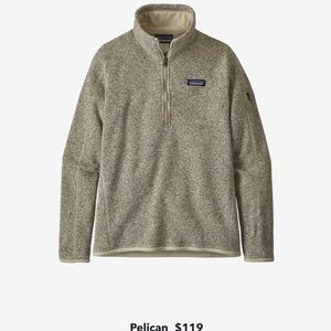 Women’s Patagonia quarter zip